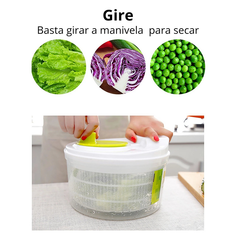 SpinSalada - Centrífuga de Verduras
